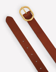 Boden Classic Leather Belt - Tan