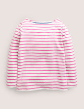 Boden Ella Breton - Tickled Pink/Ivory