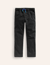 Boden Slim Pull On Trousers - Black