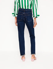 Boden Girlfriend Jeans - Dark Vintage