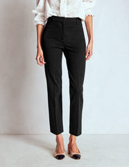 Boden Highgate Ponte Pants - Black
