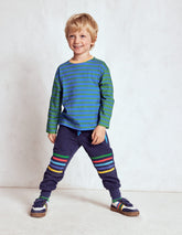 Boden Warrior Knee Joggers - Starboard Blue