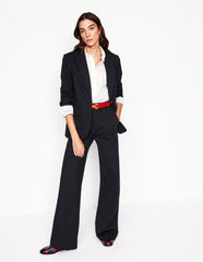 Boden Marylebone Ponte Blazer - Black