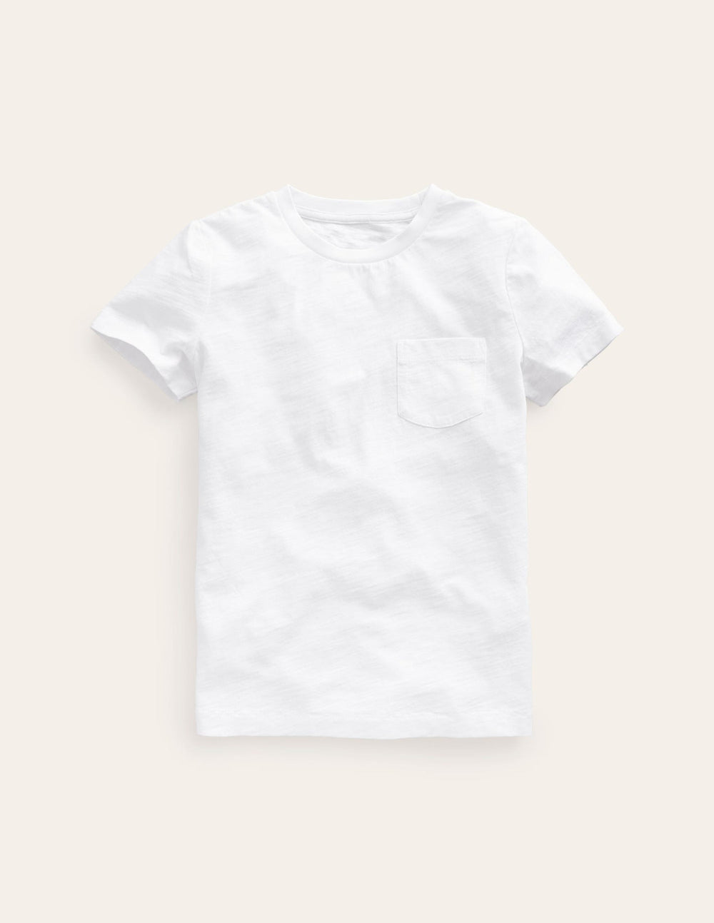 Boden Everyday Short Sleeve T-shirt - White