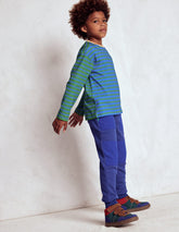 Boden Warrior Knee Joggers - Medieval Blue