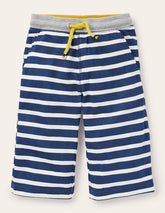 Boden Jersey Baggies - College Navy and Ivory