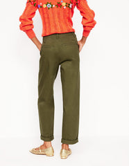 Boden Barnsbury Chino Pants - Woodland Green