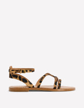 Boden Casual Flat Sandal - Leopard