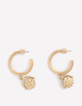 Boden Spinner Disc Hoops - Gold