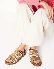Boden Alberta Footbed Sandals - Tan