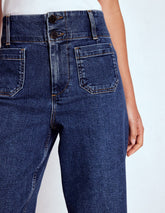 Boden Patch Pocket Cropped Pants - Mid Vintage
