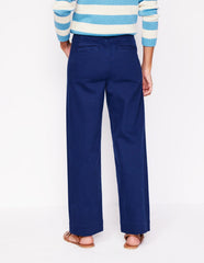 Boden Primrose Patch Pocket Pants - Navy