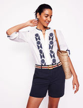 Boden Barnsbury Chino Shorts - Navy