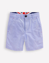 Boden Classic Chino Shorts - Blue Oxford