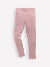 Boden Ribbed Leggings - Vintage Pink