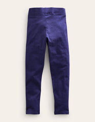 Boden Plain Leggings - Starboard Blue