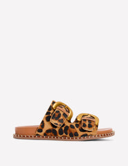 Boden Alberta Footbed Sandals - Leopard