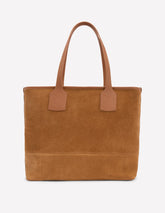 Boden Suede Tote Bag - Tan