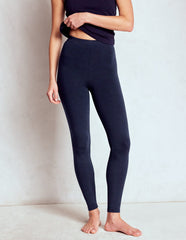 Boden High Rise Jersey Leggings - Navy
