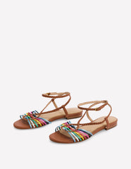 Boden Multi Strap Flat Sandal - Multi
