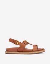 Boden Hardware Detail Footbed Sandal - Tan