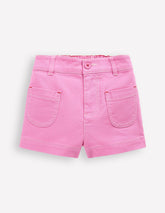 Boden Patch Pocket Shorts - Vintage Mauve