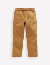 Boden Pull - on Cotton Pants - Stone Grey