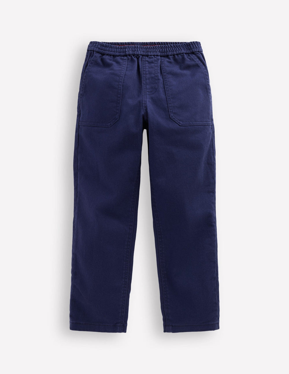 Boden Pull - on Cotton Pants - Navy