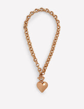 Boden Chunky Heart Necklace - Gold