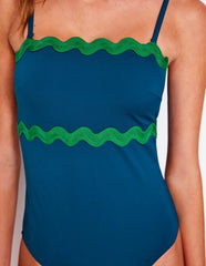 Boden Giant Rik Rak Swimsuit - Oceanside