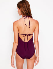 Boden Symi String Swimsuit - Chockeberry