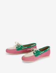 Boden Boat Shoes - Pink Rose