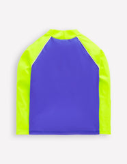 Boden Logo Rash Vest - Blue Heron Fish