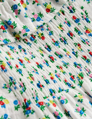 Boden Double Cloth Printed Blouse - Soft Ivory Ditsy Floral