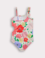 Boden Lettice Cut Out Swimsuit - Multi Summer Garden