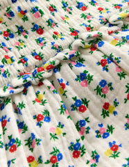 Boden Double Cloth Dress - Soft Ivory Ditsy