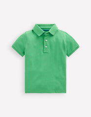 Boden Piqué Polo Shirt - Aloe Green