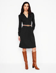 Boden Naomi Relaxed Jersey Dress - Black