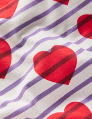 Boden Ella Breton - Stripe Hearts