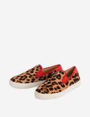 Boden Slip On Trainer - Leopard
