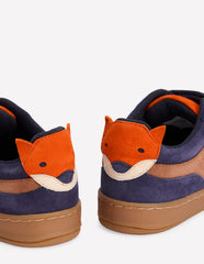 Boden Colourblock Sneakers - Toffee Brown Fox