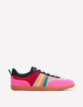 Boden Erin Retro Tennis Trainers - Multicolour