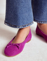 Boden Kitty Flexi Sole Ballet Flats - Regal Purple
