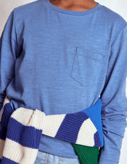 Boden Everyday Long Sleeve T-shirt - Blue River