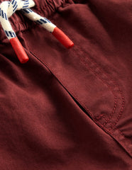 Boden Slim Pull On Trousers - Chestnut