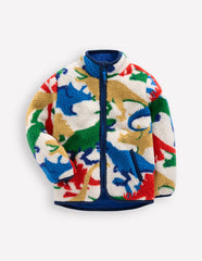 Boden Cosy Borg Jacket - Multi Dinos