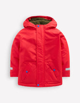 Boden Borg Lined Anorak - Red