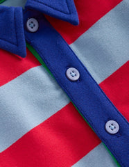 Boden Rugby Shirt - Multi Stripes