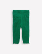 Boden Ribbed Leggings - Jewel Green