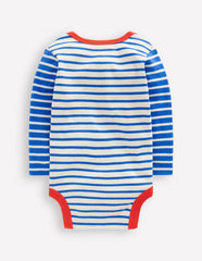 Boden Striped 5 Pack Bodies - Multi Stripes/Stars